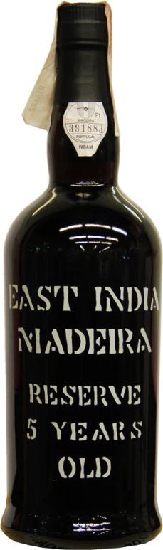Вино East India Madeira. Резерва 5 р Фаін Річ біле 0,75л 19%